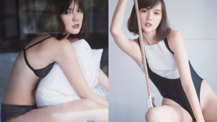 Hải Tú lộ ảnh phản cảm từ studio